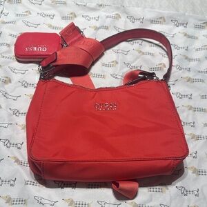 GUESS Vibrant Red Shoulder Bag